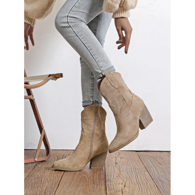 Bottines nubuck Taupe - Catalina - Findlay