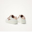 Baskets éclair mini blanc et paillettes rose gold - Mahalia - Vanessa Wu