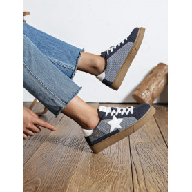 Baskets femme Bleu - Lali -...