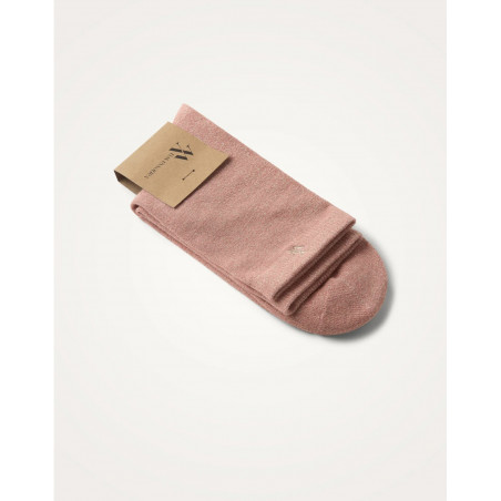 Chaussettes rose - Ambre - Vanessa Wu