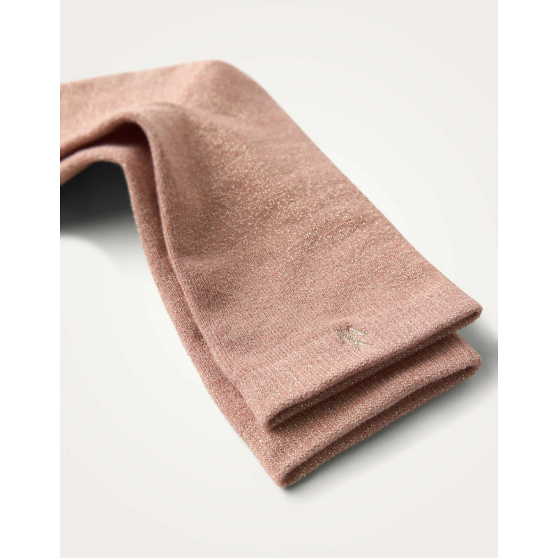 chaussette paillette rose