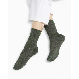 Chaussette vert - Ambre - Vanessa Wu