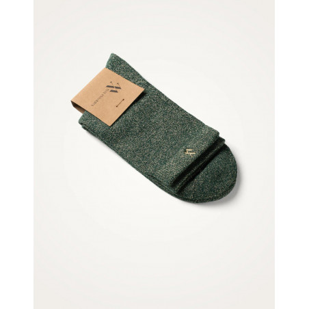 Chaussette vert - Ambre - Vanessa Wu