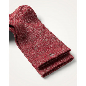 chaussette rouge paillette