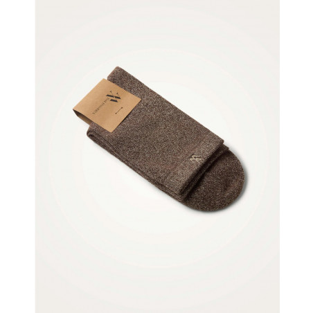 Chaussettes chocolat - Ambre - Vanessa Wu