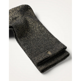 chaussettes noir paillettes