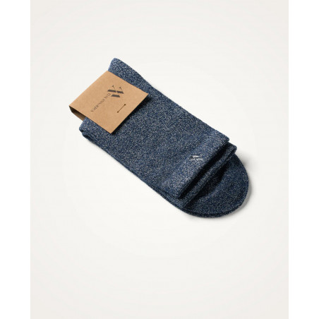 Chaussettes bleu foncé - Ambre - Vanessa Wu