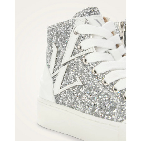 Baskets Mini montantes Silver - Lina - Vanessa Wu