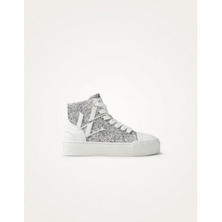 Baskets Mini montantes Silver - Lina - Vanessa Wu