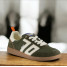 Ghost Femme cuir&nylon olive ligne orange - Back70