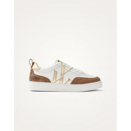 Basket monogramme camel - Joyce - Vanessa Wu