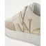 Basket monogramme beige & or - Joyce - Vanessa Wu