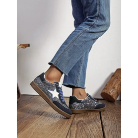 Basket femme bleu - Juliana...