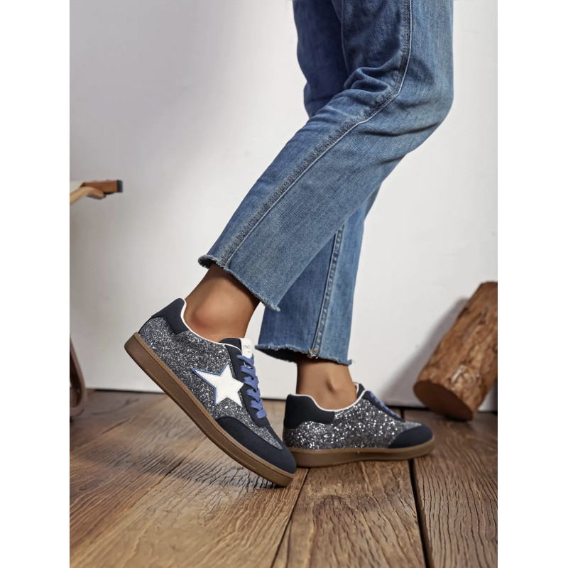Basket femme bleu - Juliana - Findlay