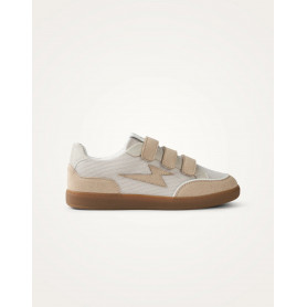 Baskets éclair beige et ivoire - Osana - Vanessa Wu