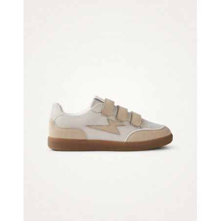 Baskets éclair beige et ivoire - Osana - Vanessa Wu