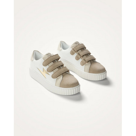 Baskets a scratch beige - Michaella - Vanessa Wu