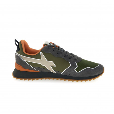 Baskets homme - Jet.M anthracite mili beige - W6YZ
