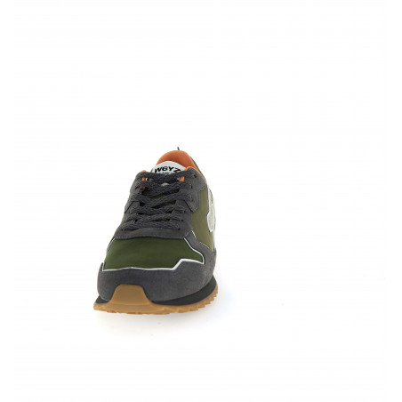 Baskets homme - Jet.M anthracite mili beige - W6YZ