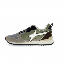 baskets homme cuir nylon