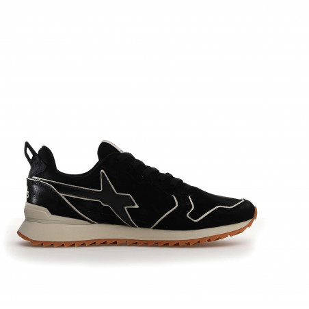 Baskets homme - Jet.M black-tan-black - W6YZ