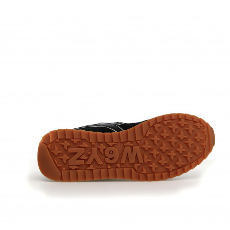 Baskets homme - Jet.M black-tan-black - W6YZ