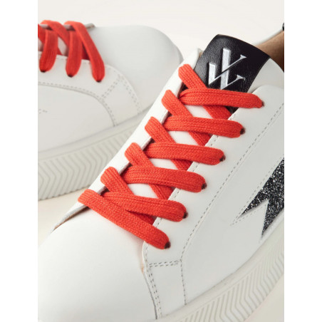 Lacets orange - Clélie - Vanessa Wu