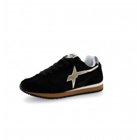 basket semelle fine confort cuir et nylon