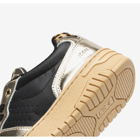 Casual sneakers women Platina - Icon métallic low - SJ