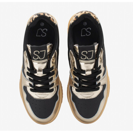 Casual sneakers women Platina - Icon métallic low - SJ