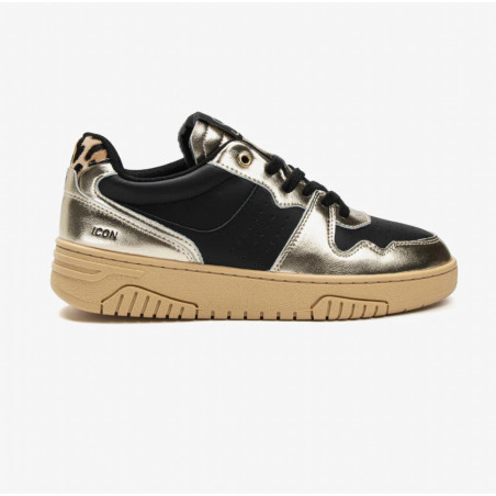Casual sneakers women Platina - Icon métallic low - SJ