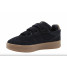 Casual sneakers women Black - Légend suede velcro - SJ