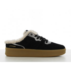 Casual sneakers women Black - Légend suede mule - SJ