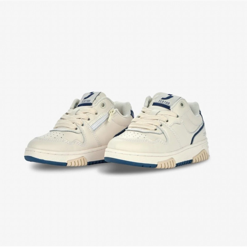 basket cuir enfant garçon lacets fermeture éclair