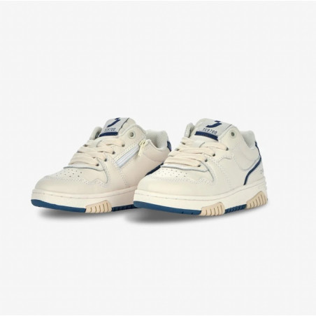 basket cuir enfant garçon lacets fermeture éclair