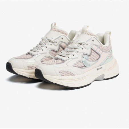 basket oversized rose beige femme