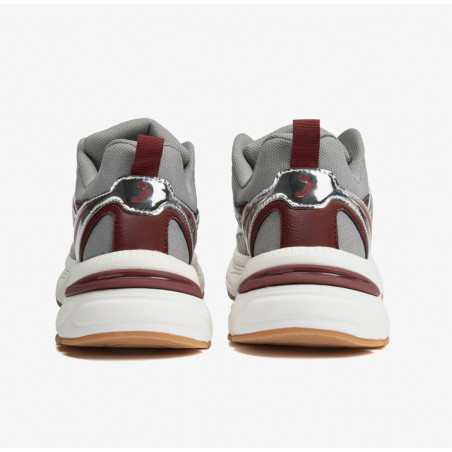 Sport Athletic  Ibiza - Silver / Dark Red - SJ