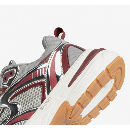 Sport Athletic  Ibiza - Silver / Dark Red - SJ