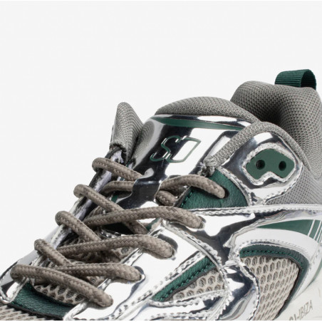 Sport Athletic  Ibiza - Silver / Green - SJ