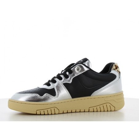 Casual sneakers women Silver - Icon métallic low - SJ