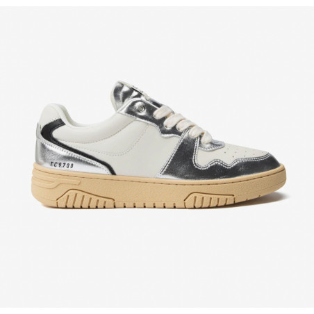 LOW SNEAKERS - Off White / Silver - SJ