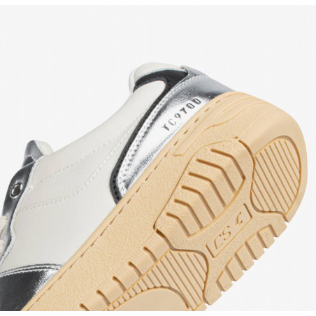 LOW SNEAKERS - Off White / Silver - SJ