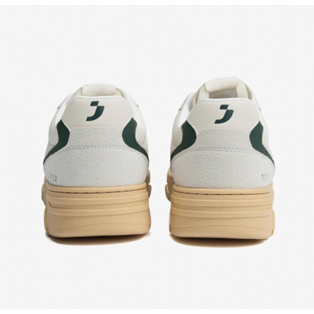 Low Sneakers - Off White / Dark Green - SJ