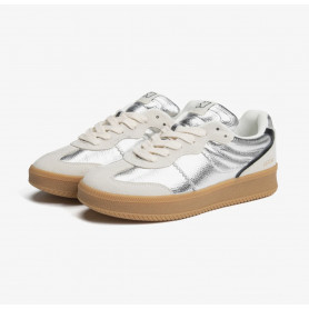 basket cuir eco-responsable femme