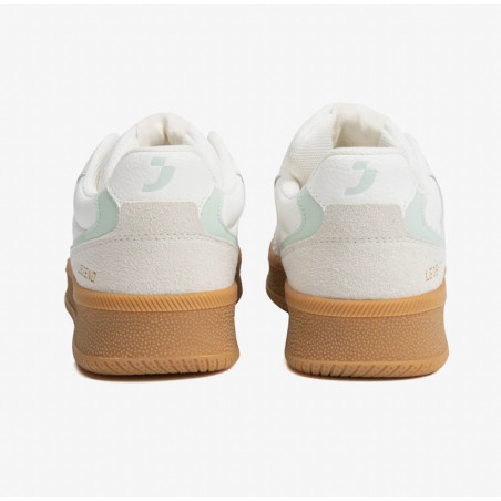 Low Sneakers - White/Mint Green - SJ