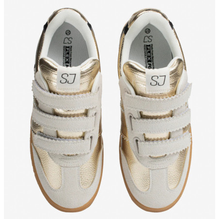 Low Sneakers à Scratch - Off White / Platina - SJ