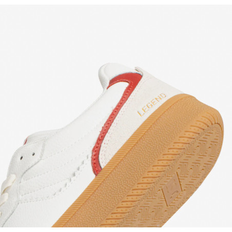 Low Sneakers - White/Red - SJ