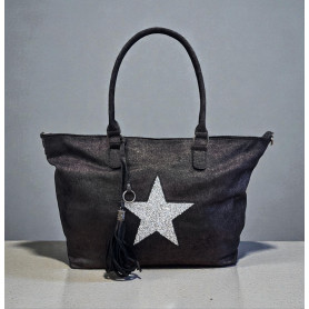 Sac cabas S-Black - Stella - Mandoline