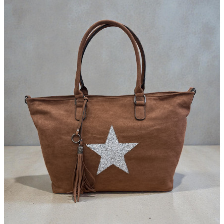 Sac cabas Brown - Stella - Mandoline