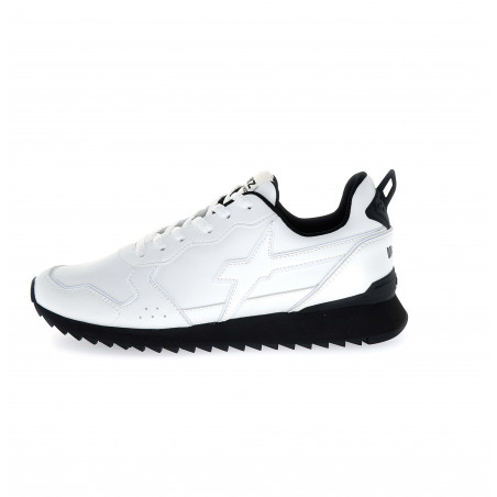 Basket homme - Jet-M E-Calf/reflective Off White - W6YZ
